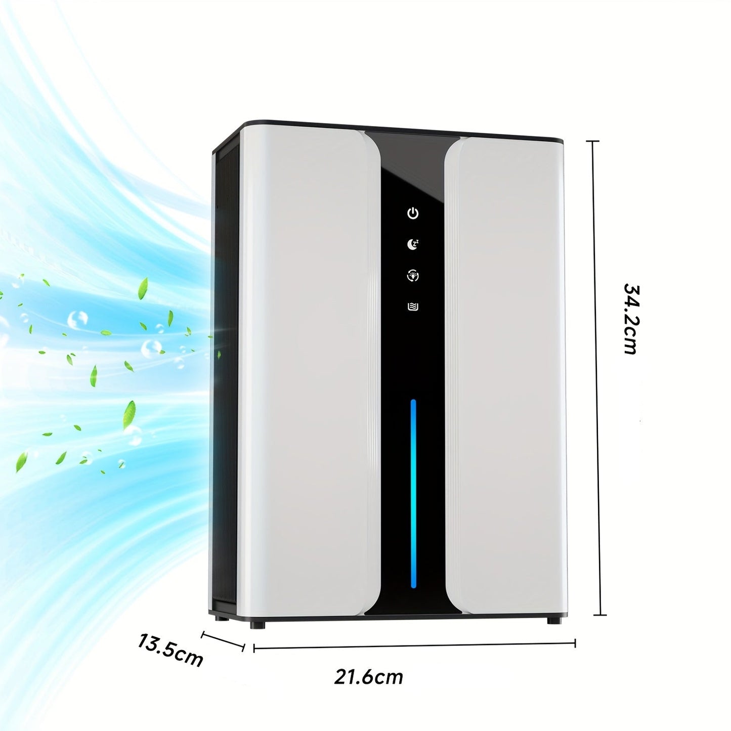 Déshumidificateur d’Air à LED – Chambre, Salon, Sous-Sol