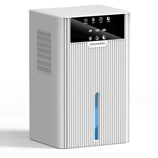 Déshumidificateur d’Air Portable – Grande Capacité et Écran LED – Cuisine Cave et Salon