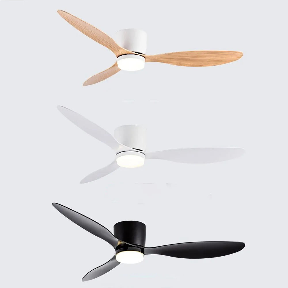 Ventilateur de plafond Été/Hiver 6 Vitesses - LED 3 Couleurs | NALO