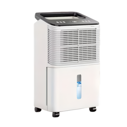 Déshumidificateur d’Air Ultra Silencieux 16L/J – Contrôle Intelligent, Mode Auto, Minuterie 24h – Sous-Sol, Salon, Bureau