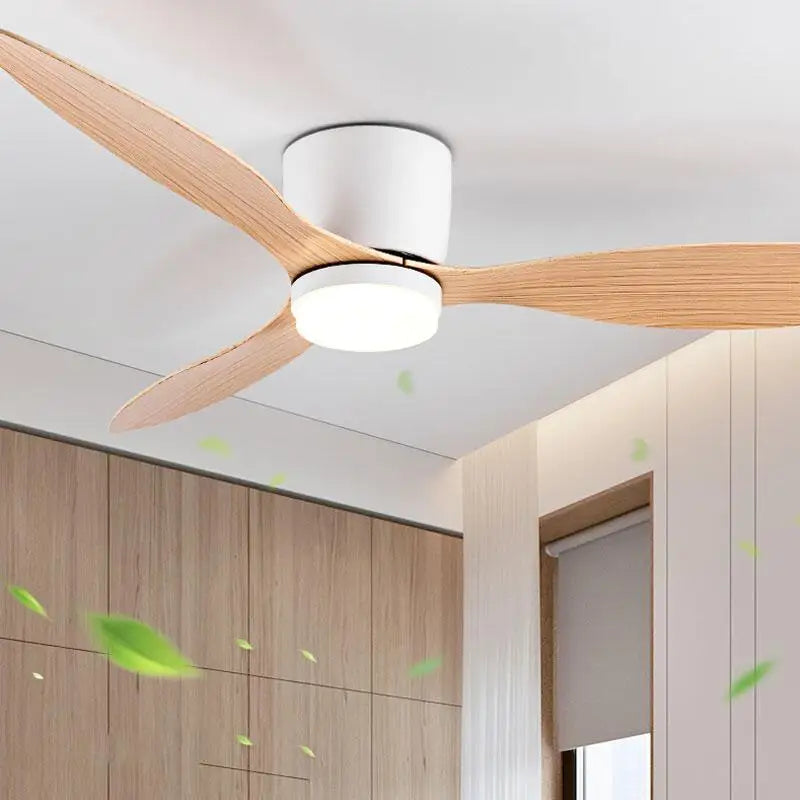 Ventilateur de plafond Été/Hiver 6 Vitesses - LED 3 Couleurs | NALO