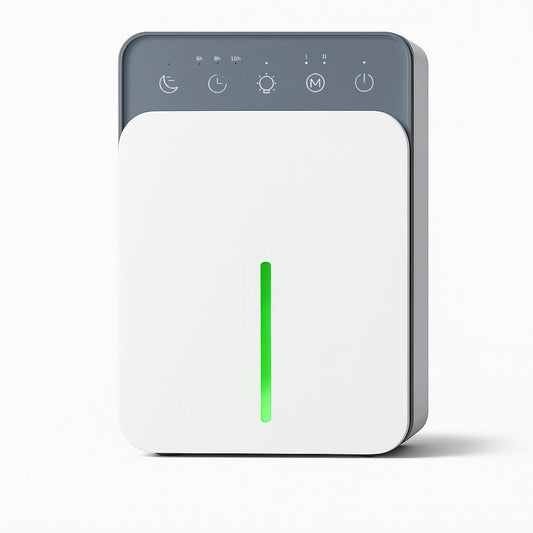 Déshumidificateur d'Air Intelligent Réservoir 1,5L – Silencieux & Programmable - Air pur