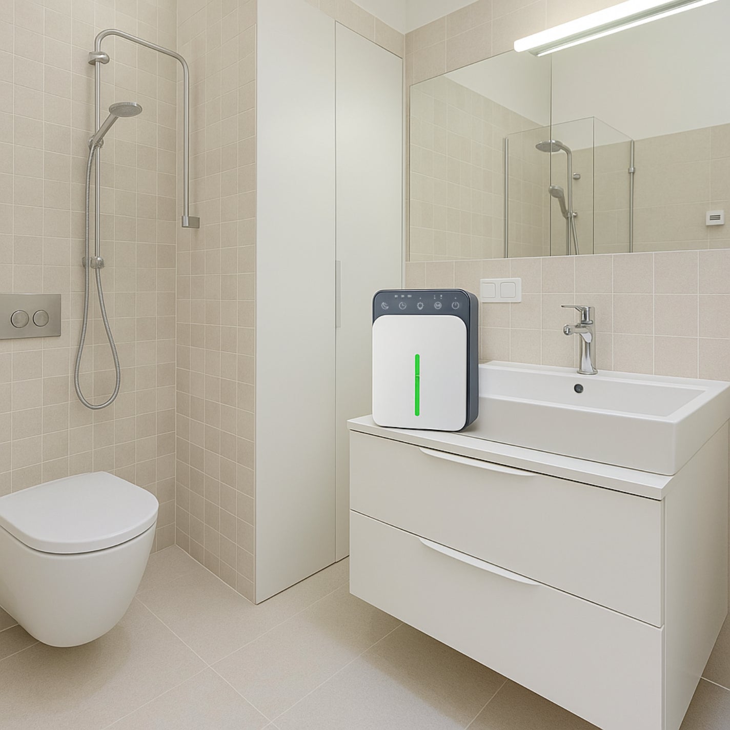 Déshumidificateur d'Air Intelligent Réservoir 1,5L – Silencieux & Programmable