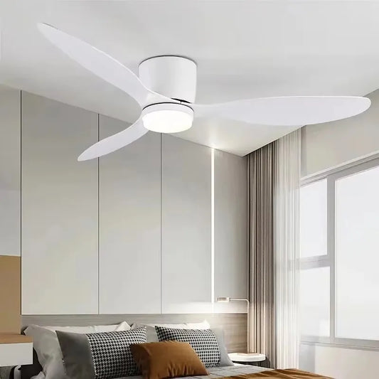 Ventilateur de plafond Été/Hiver 6 Vitesses - LED 3 Couleurs | NALO