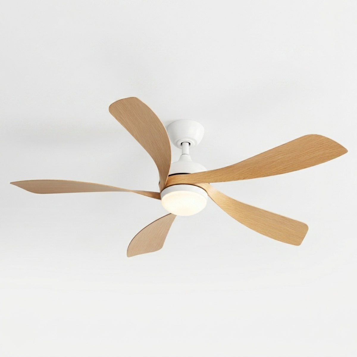 Ventilateur de Plafond en Bois 132 cm - Éclairage LED Dimmable | KOVA