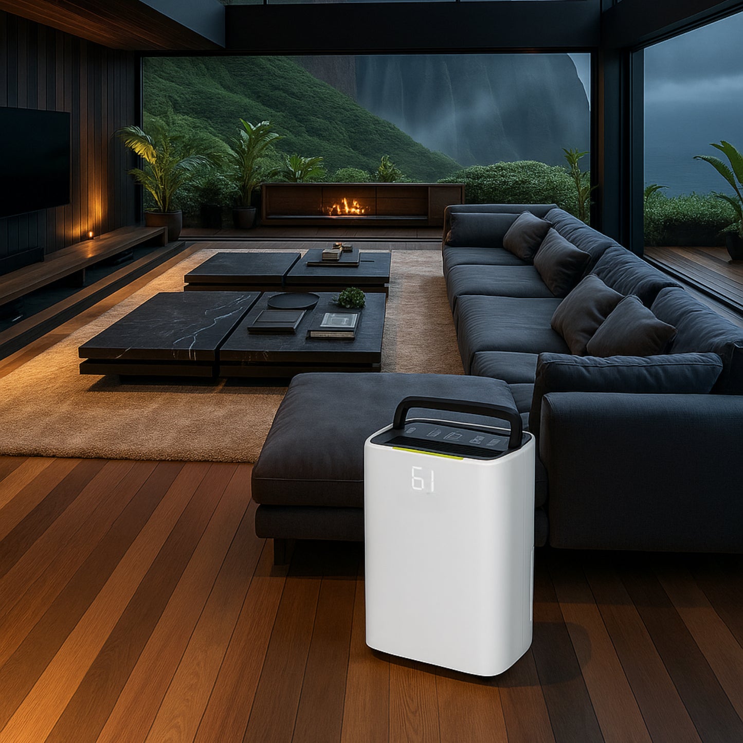 Déshumidificateur d'Air Silencieux et Électrique PRO - Chambre & Maison