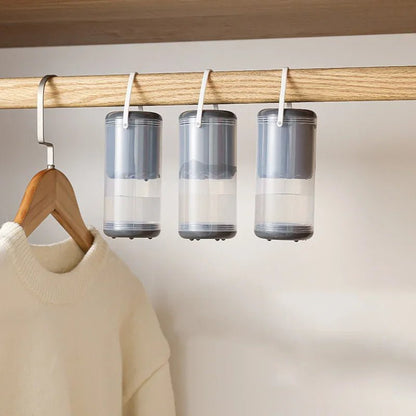 Absorbeur d’Humidité Suspendu – Boîte Déshumidifiante Antihumidité pour Placard, Armoire & Dressing - Delair