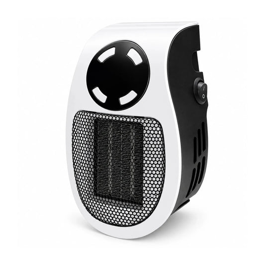 Chauffage Mural sur Prise 350W - Télécommande Compact Portable Blanc - NABA - Chauffage électrique - Delair