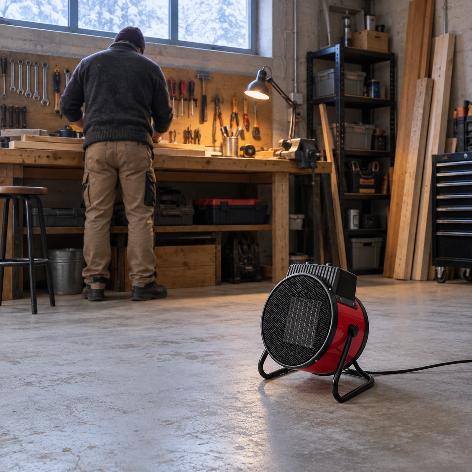Delair BILA : Un aérotherme de 1500 à 3000W