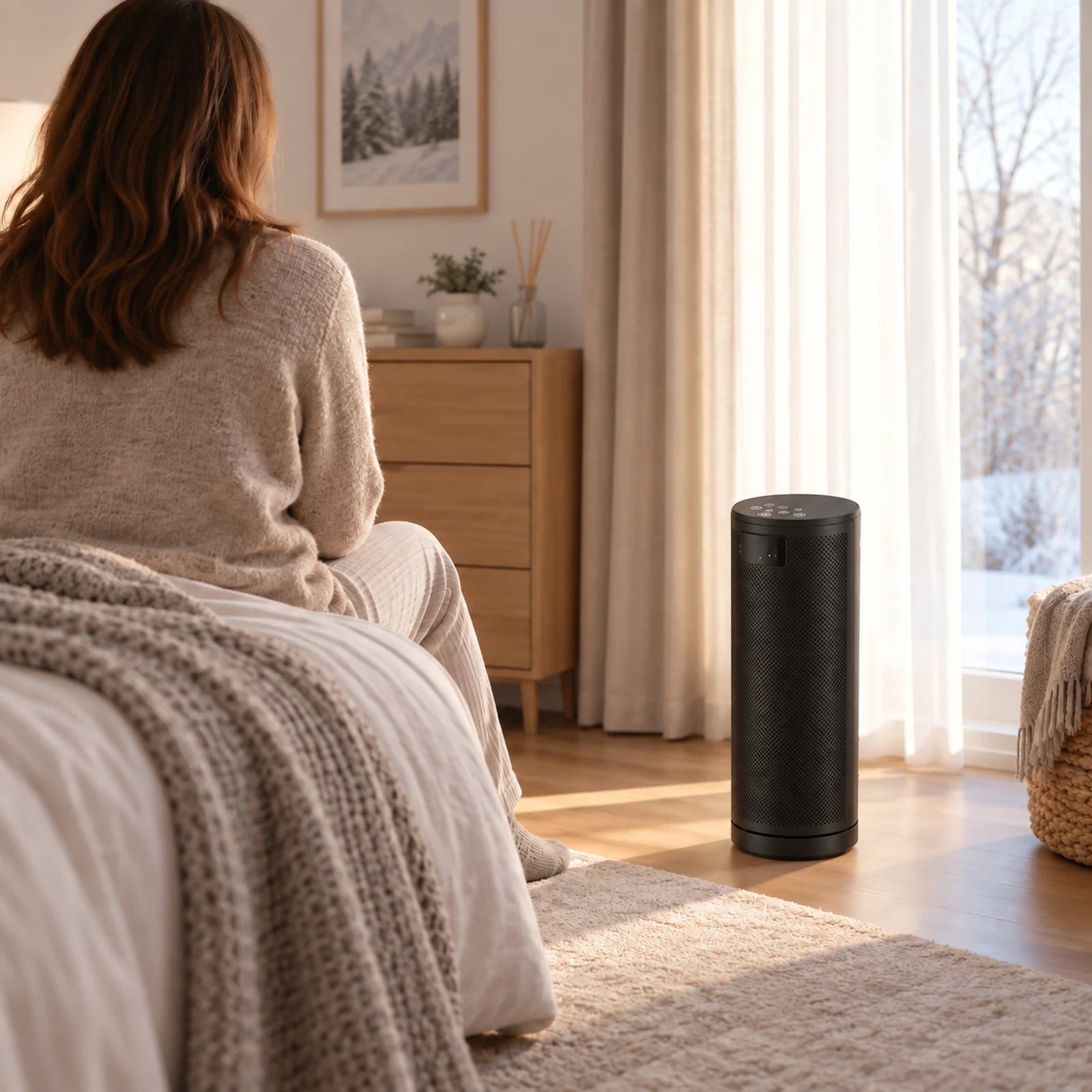 Delair DORO : 1800W réglés au degré près, de 5 à 35 °C