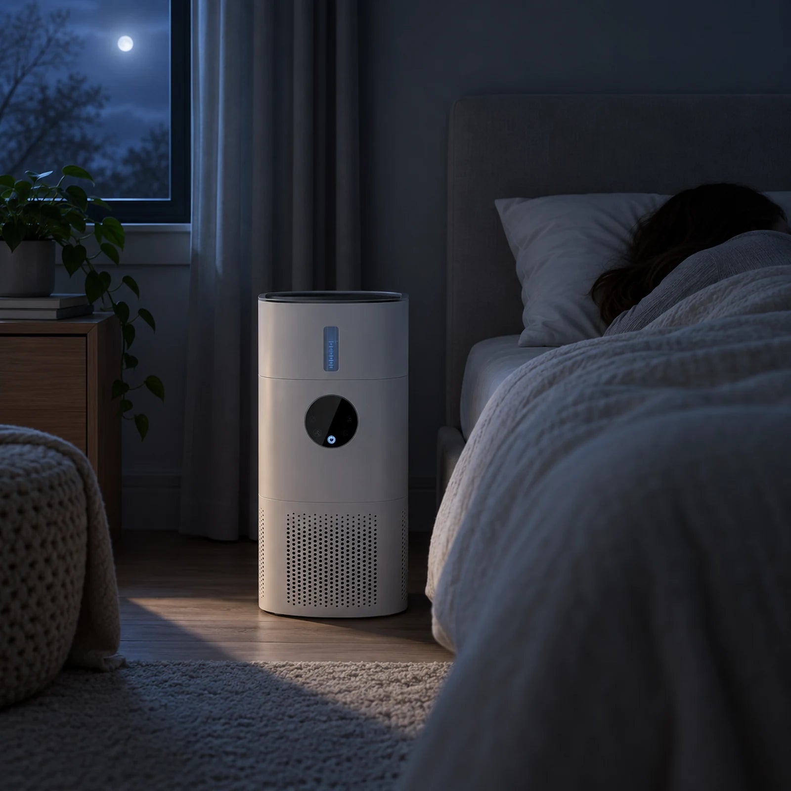 Delair DUNA : 30dB au maximum, la nuit à côté du lit