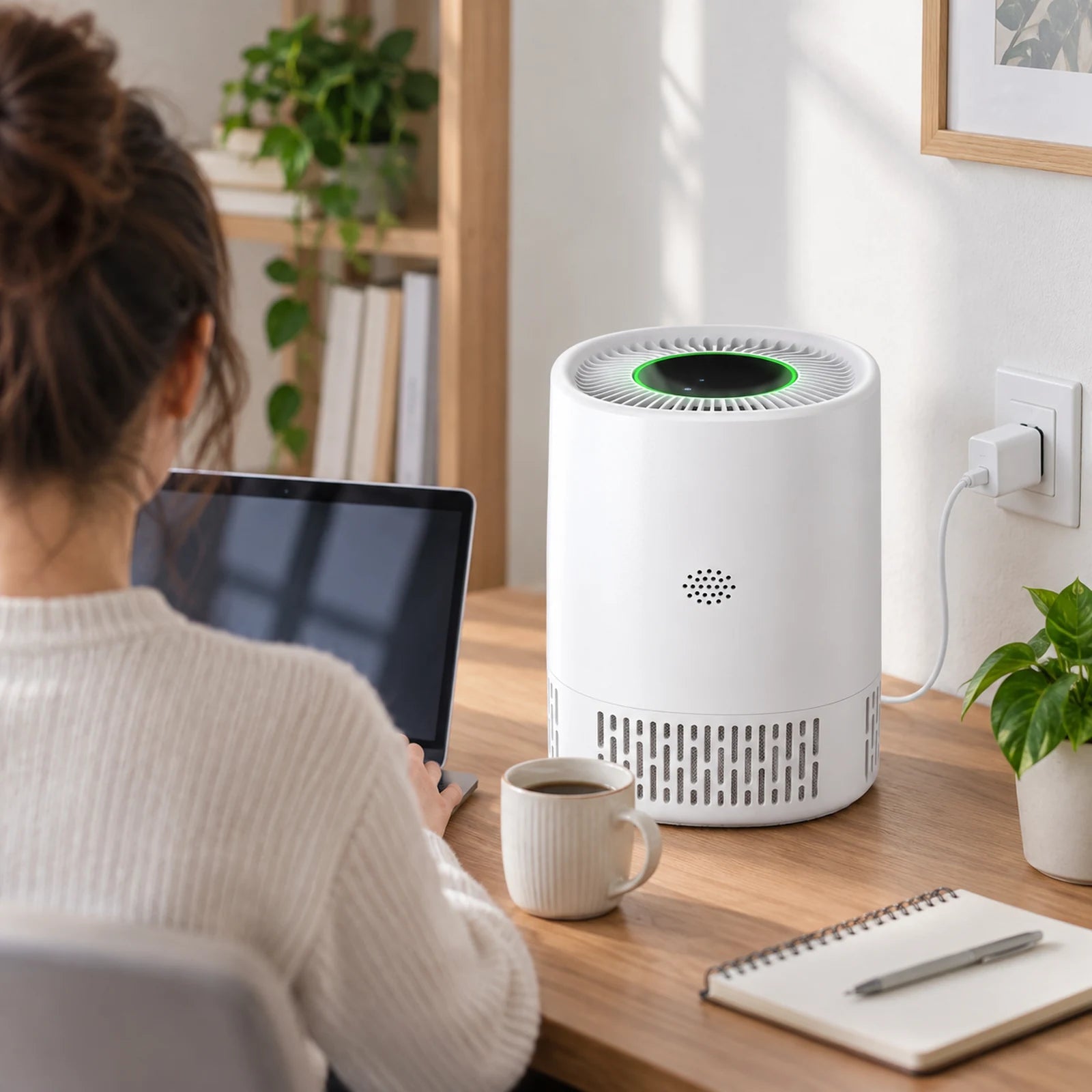 Delair FIRO : 9W en USB, 1,2 kg : table de nuit ou bureau