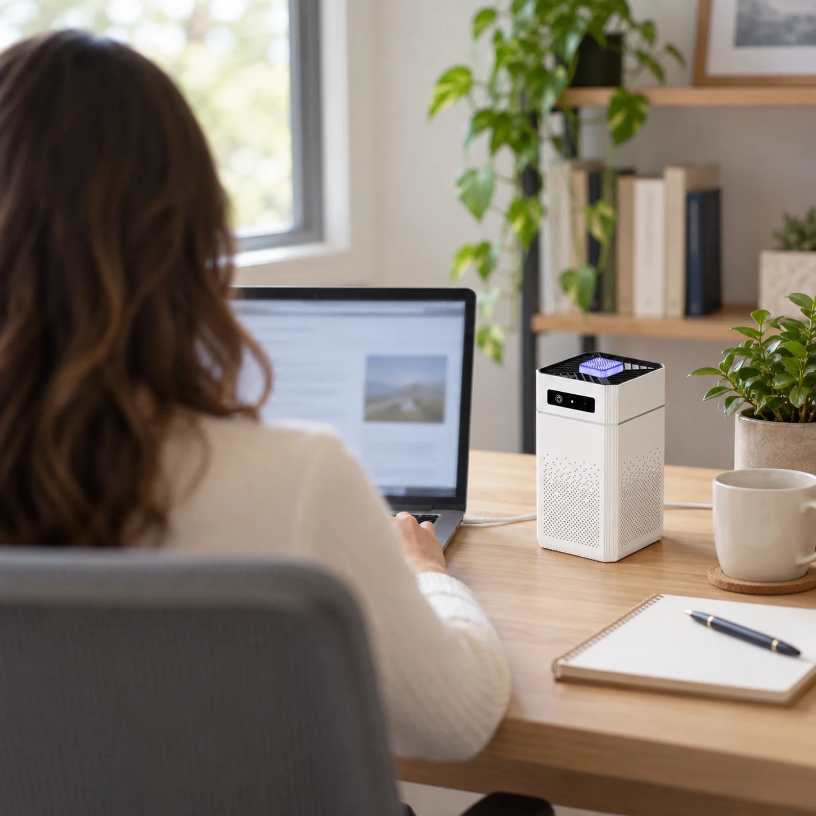 Delair MIRO : Moins de 45dB à côté de l'écran ou du lit