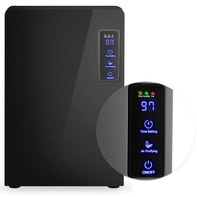 Déshumidificateur d’Air – 700ml/Jour, Réservoir 2,2L, Technologie Silencieuse – Idéal pour la Chambre - Delair