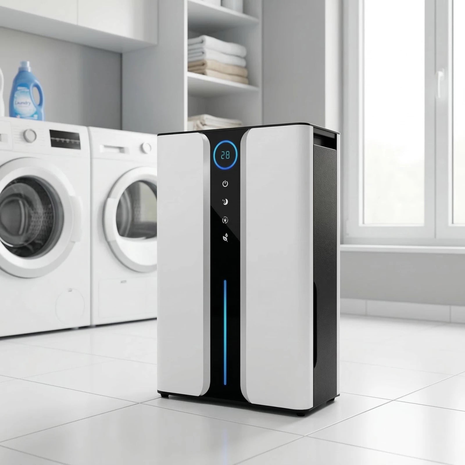 Déshumidificateur d’Air à LED – Chambre, Salon, Sous - Sol - Delair