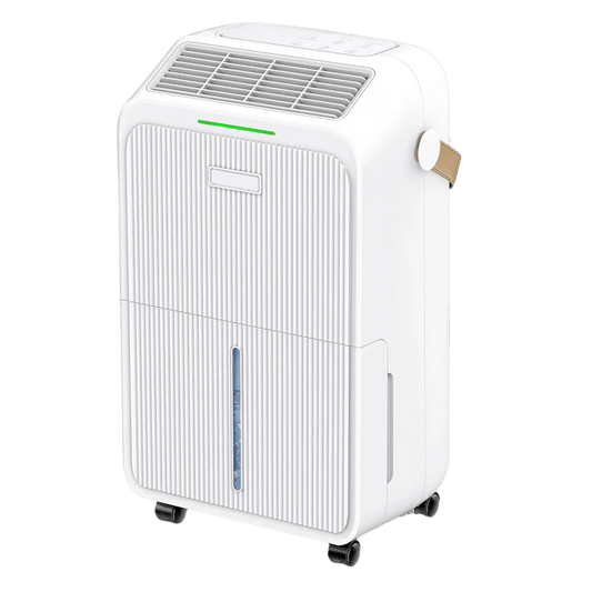 Déshumidificateur d’Air Électrique 16L/J – Tuyau de Drainage inclus & Écran LED – Maison et Appartement - Delair