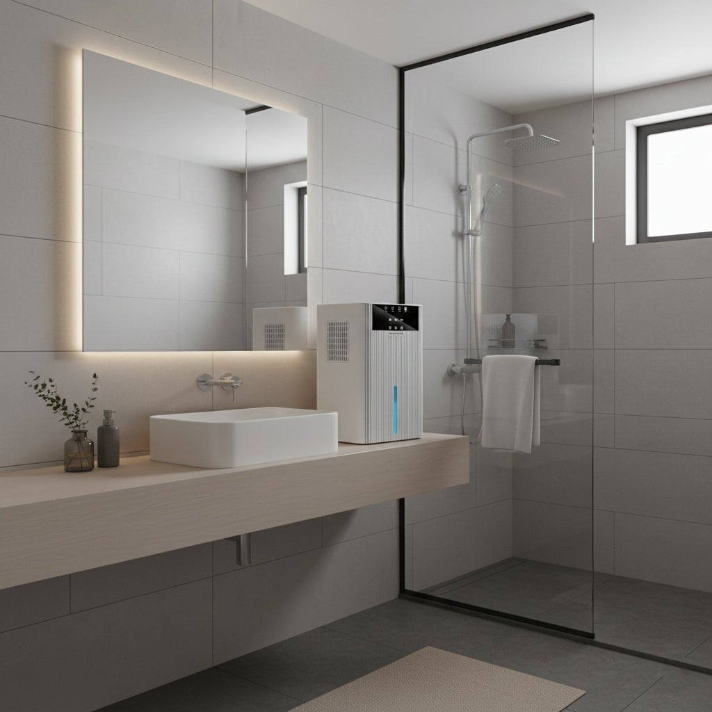 Déshumidificateur d’Air Portable – Grande Capacité et Écran LED – Cuisine Cave et Salon - Delair