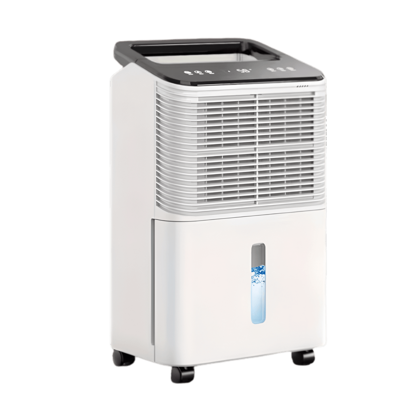 Déshumidificateur d’Air Ultra Silencieux 16L/J – Contrôle Intelligent, Mode Auto, Minuterie 24h – Sous - Sol, Salon, Bureau - Delair