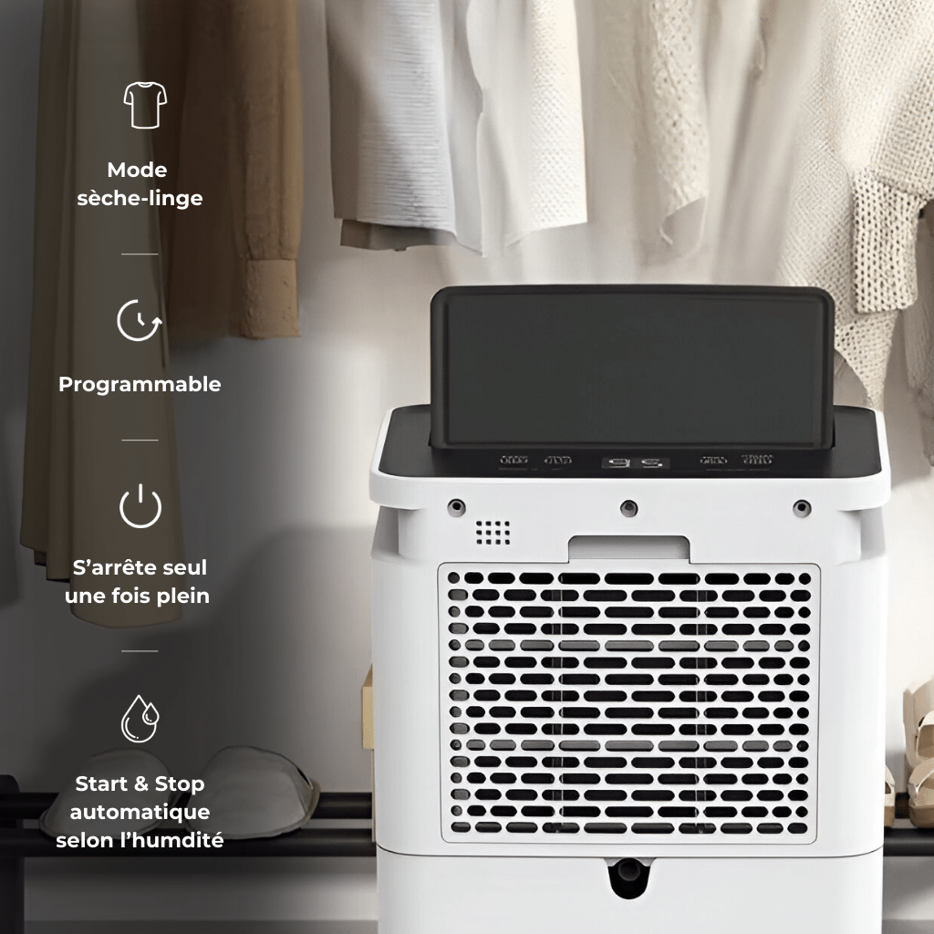 Déshumidificateur et Purificateur d'Air PRO - Cave et Maison - Delair