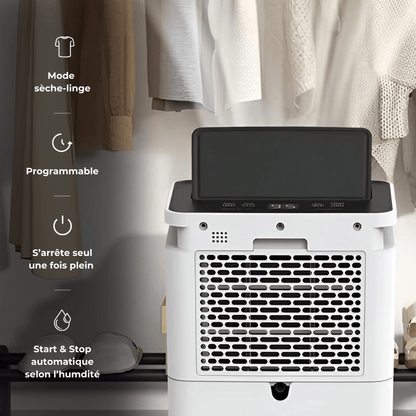 Déshumidificateur et Purificateur d'Air PRO - Cave et Maison - Delair