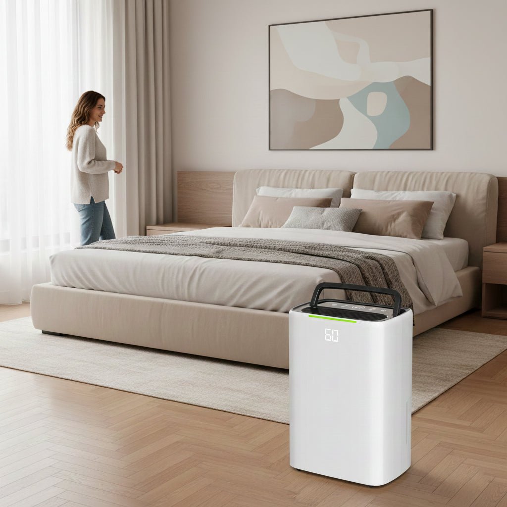 Déshumidificateur / Purificateur d'Air 25L - Silencieux pour Chambre, Maison, Appartement - Delair