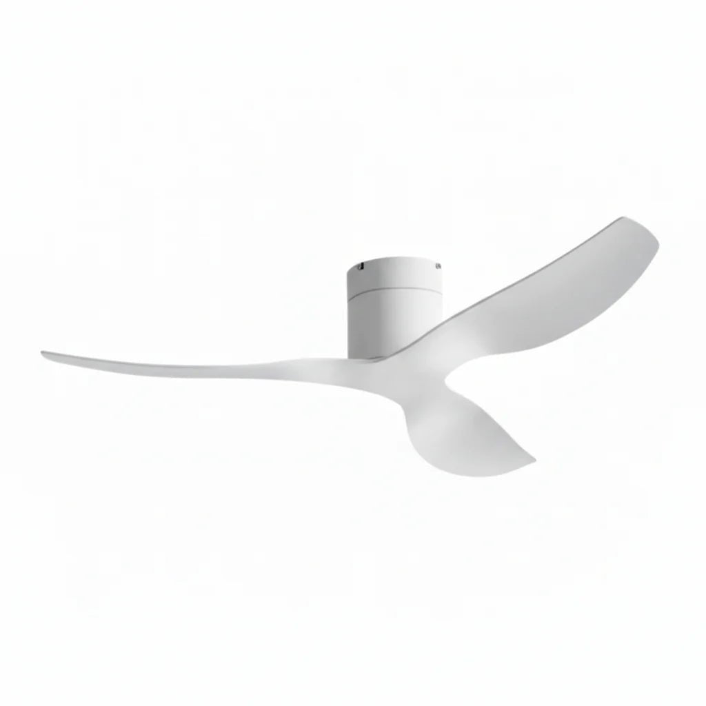 Ventilateur de Plafond Ultra-plat - Blanc & ABS Blanc TOGO - Ventilateur de plafond - Delair