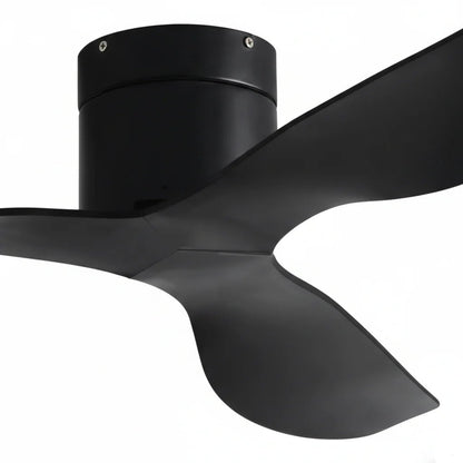 Ventilateur de Plafond Ultra-plat - Noir & ABS Noir VICO - Ventilateur de plafond - Delair