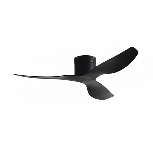 Ventilateur de Plafond Ultra-plat - Noir & ABS Noir VICO - Ventilateur de plafond - Delair